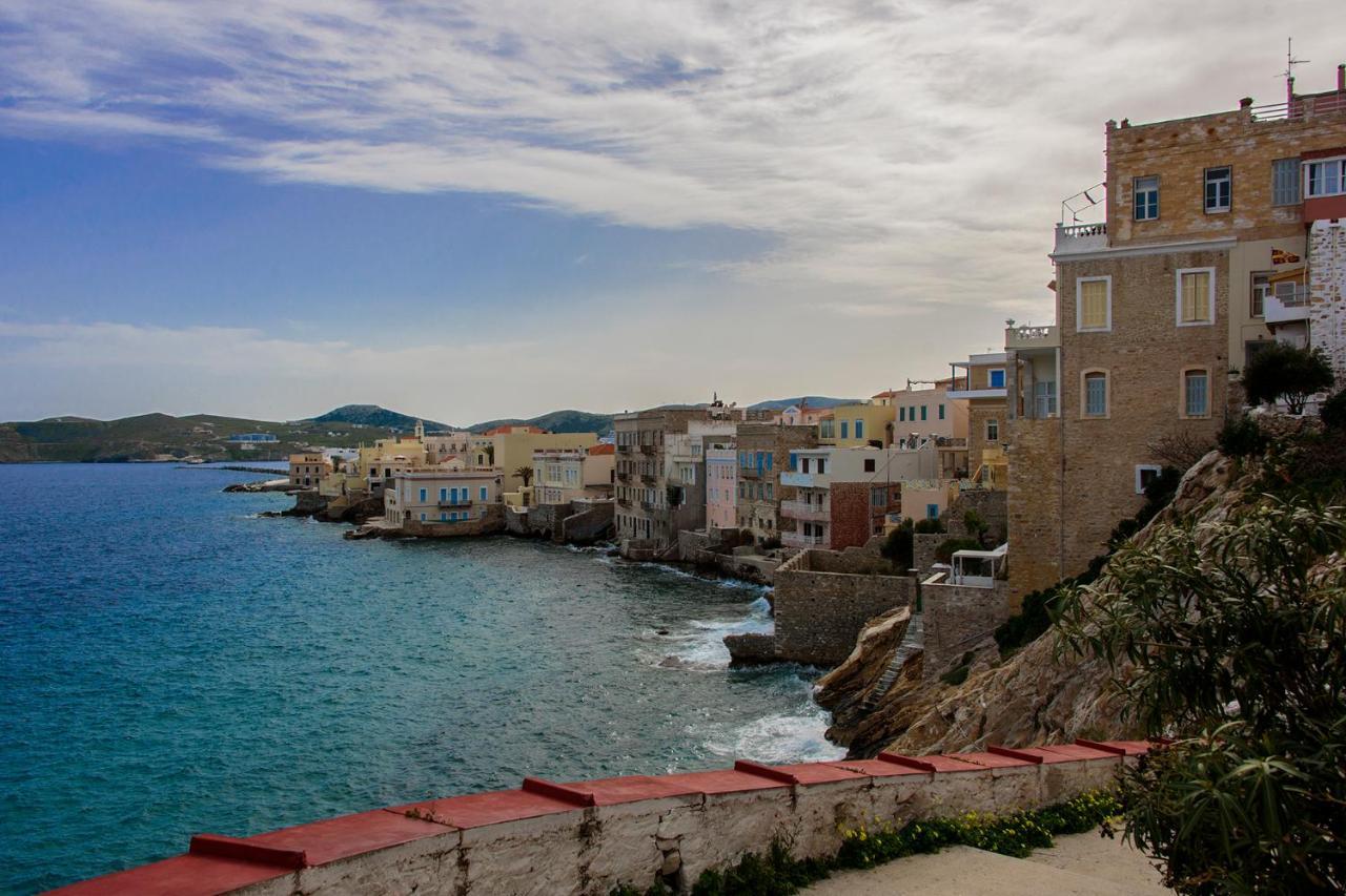 Mother'S House In Syros Aegean Sea Posidhonía Exteriér fotografie